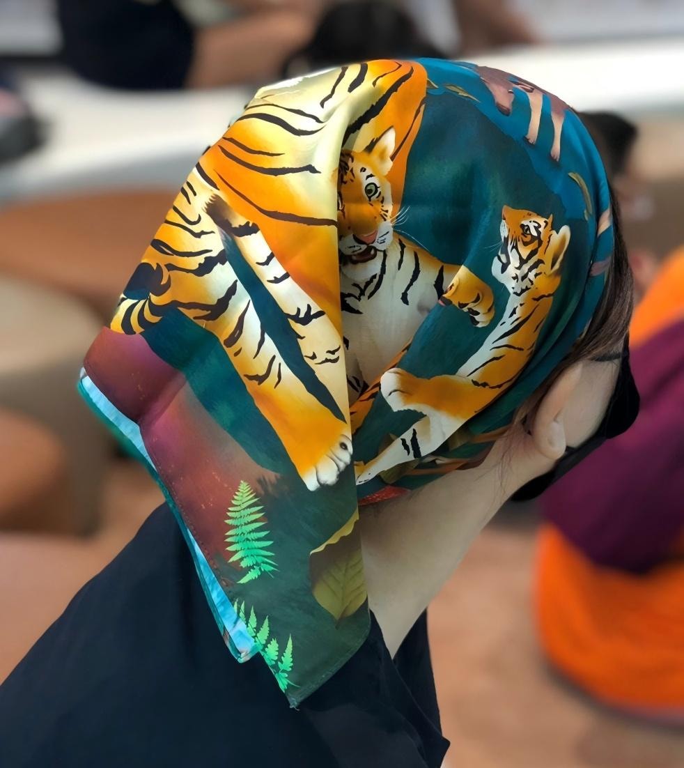 Bandana — worn as headscarf